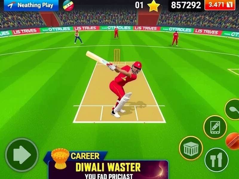 Indian Cricket Basket Master Gameplay Screenshot